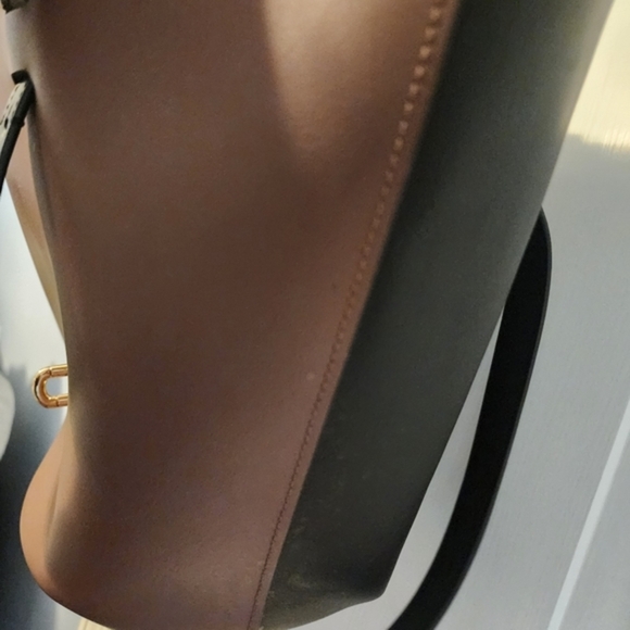 👜 Zac Posen Belay Large Colorblock Tote – French Roast & Black - Picture 11 of 16